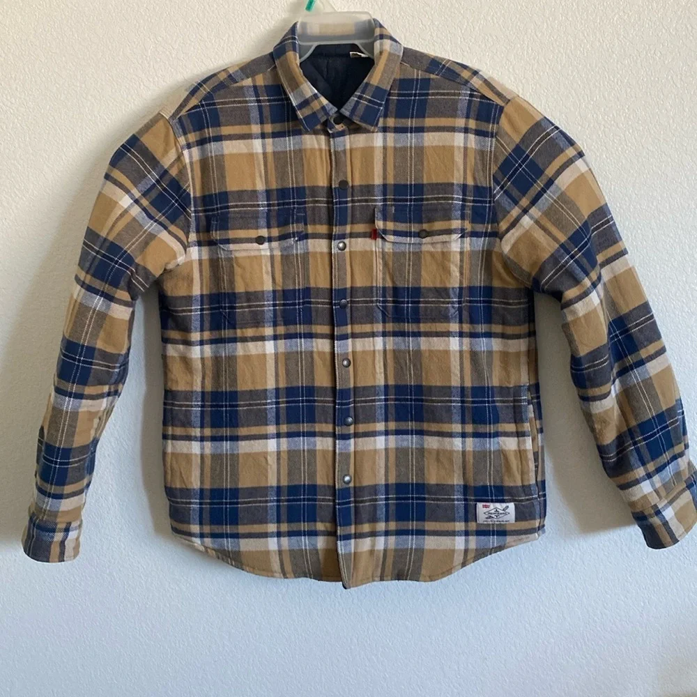 JUSTIN TIMBERLAKE X LEVI’S Plaid Reversible Jacket Size L
